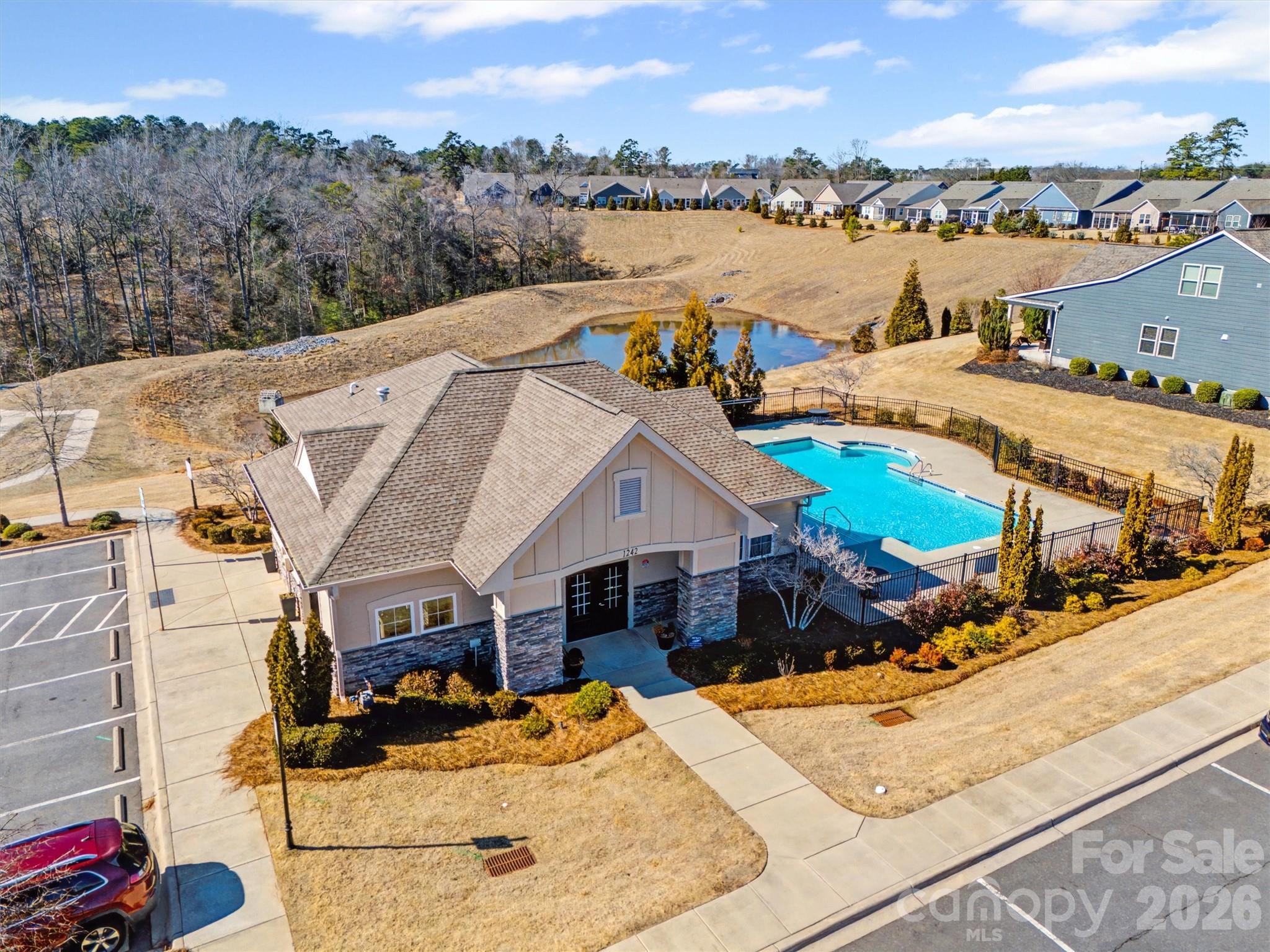 1268 Independence Street Tega Cay, SC 29708 - Photo 33 of 38 a view of a house with a ocean view