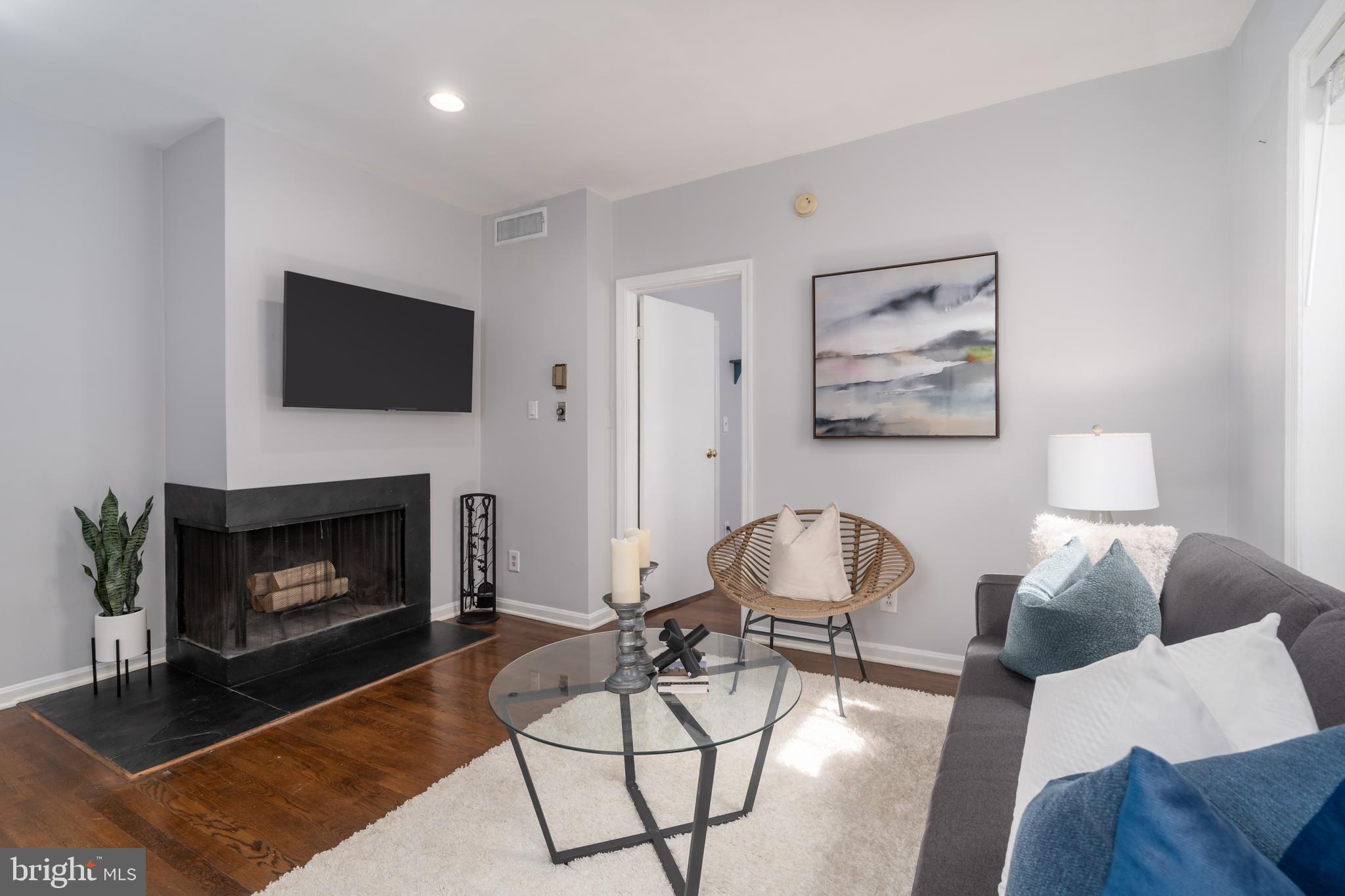 117 E Street Southeast, Unit 204 Washington, DC 20003 - Photo 13 of 22 Wood Burning Fireplace