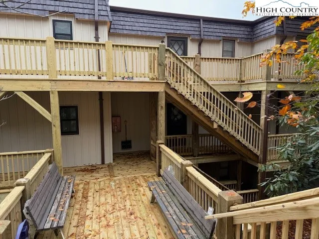a view of a house with a window