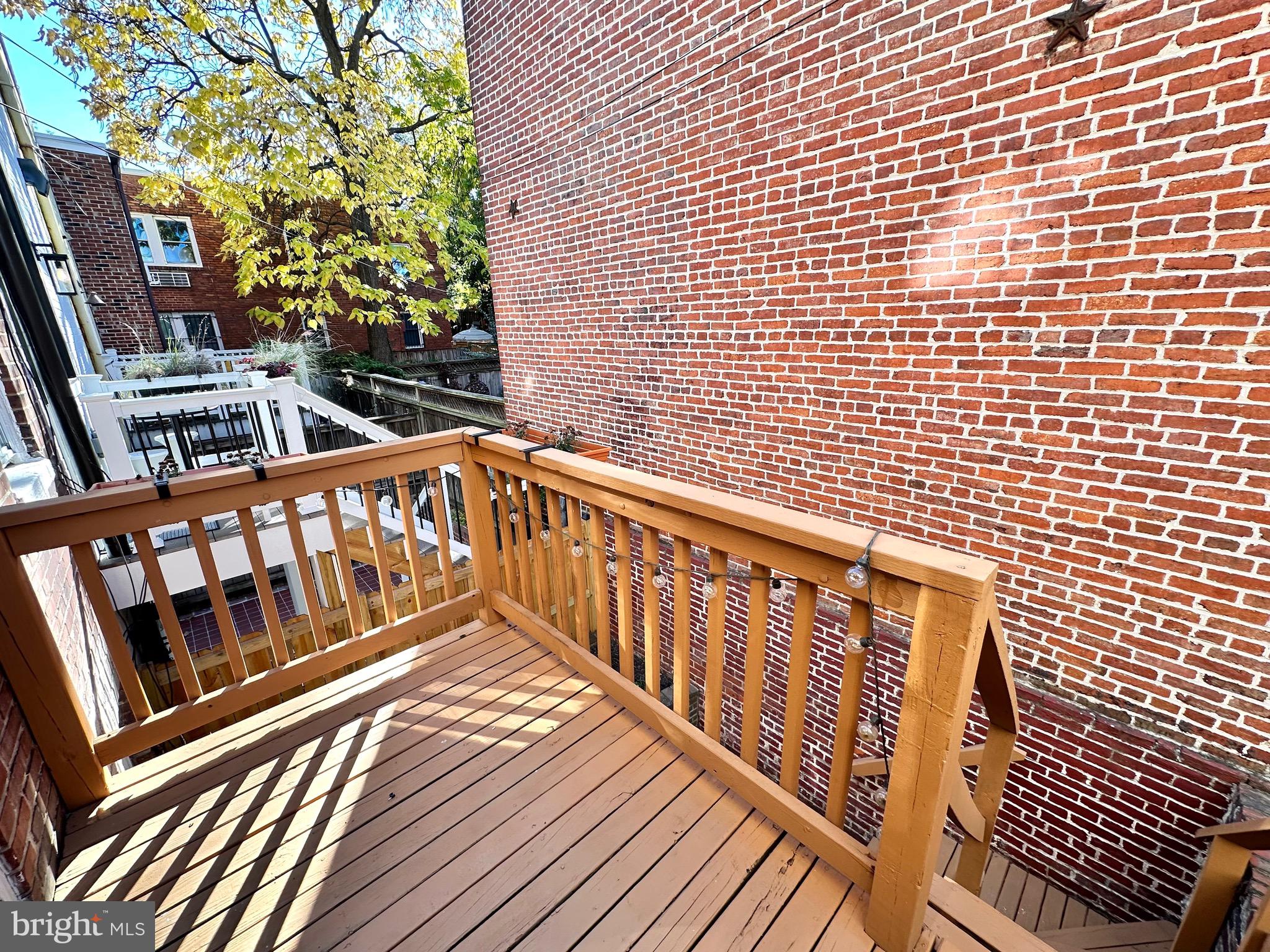 434 6th Street Northeast Washington, DC 20002 - Photo 12 of 27 Rear Deck