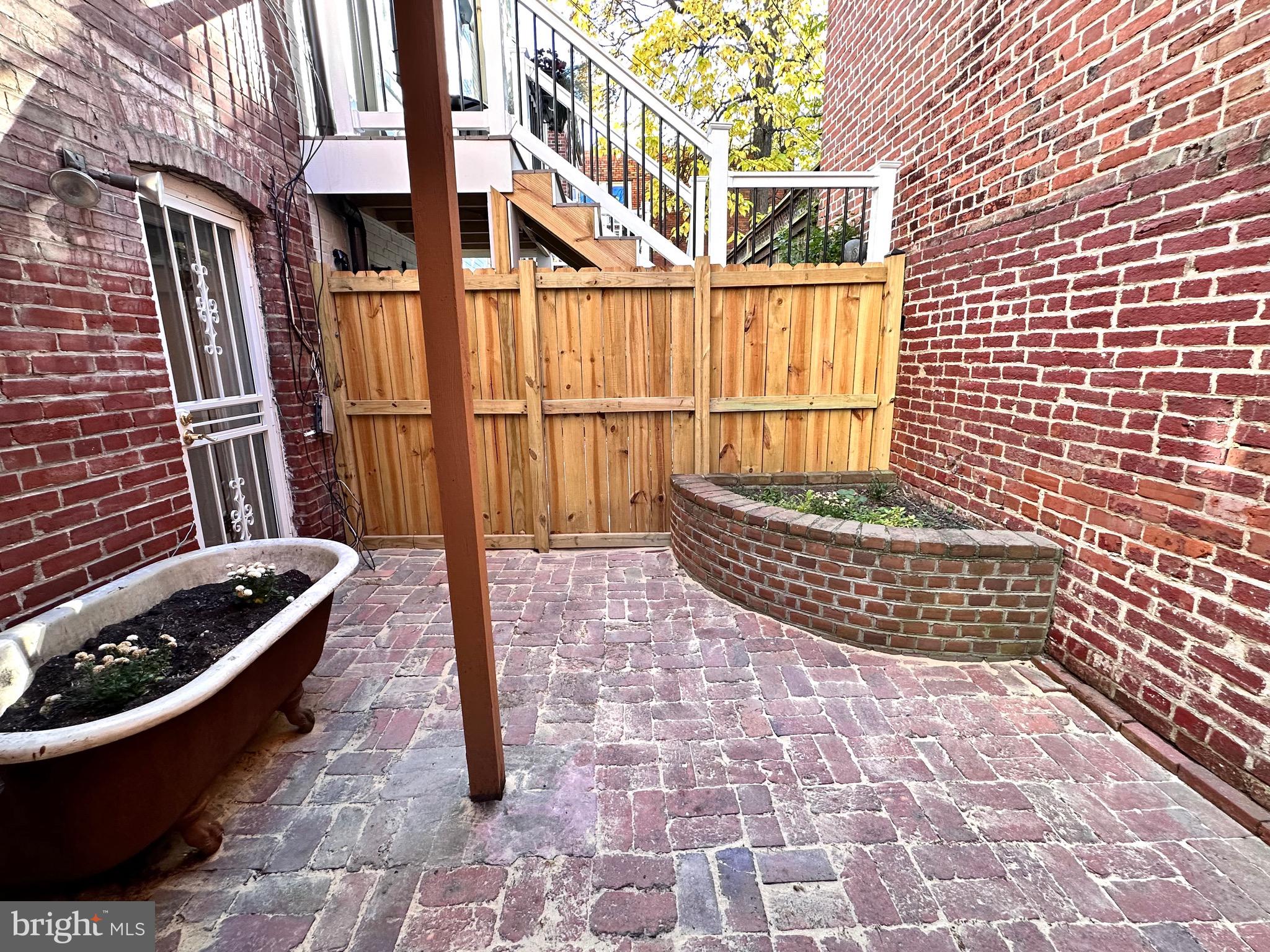 434 6th Street Northeast Washington, DC 20002 - Photo 26 of 27 Rear Courtyard