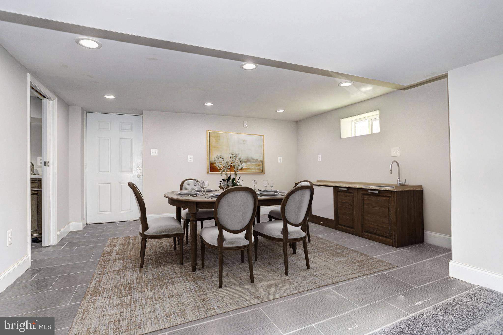 6005 Ritchie Highway Brooklyn, MD 21225 - Photo 16 of 27 Virtually Staged Recreation Room/Opt. Guest Suite