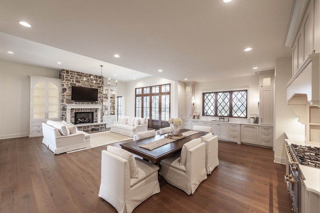 197 E Bugg Hollow Road Cottontown, TN 37048 - Photo 22 of 61 a living room with stainless steel appliances furniture and a wooden floor