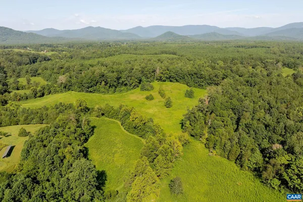 a view of an mountain and a mountain