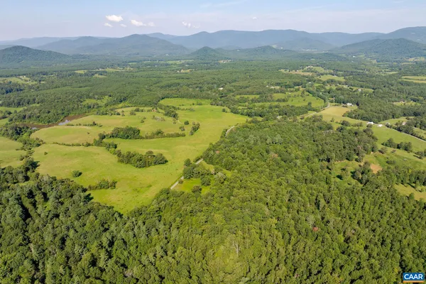 a view of lake with mountain
