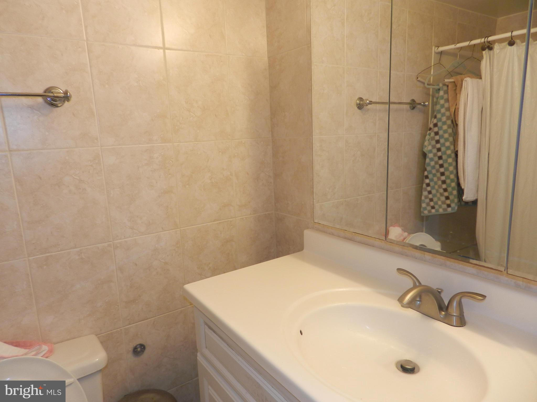 3934 Bel Pre Road, Unit 2 Silver Spring, MD 20906 - Photo 10 of 11 a bathroom with a sink and shower
