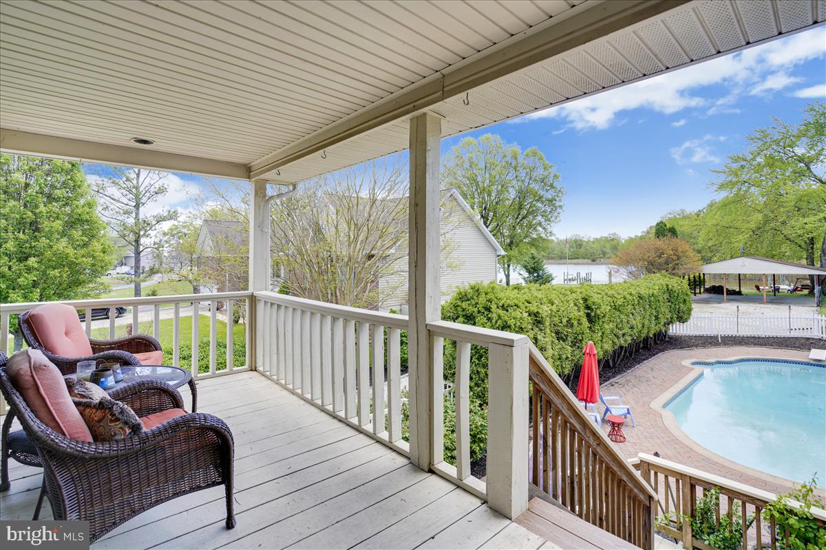 3921 New Section Road Baltimore, MD 21220 - Photo 53 of 84 Soak in the view from the deck!