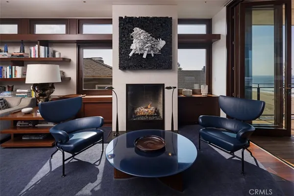a very nice looking room with a large window