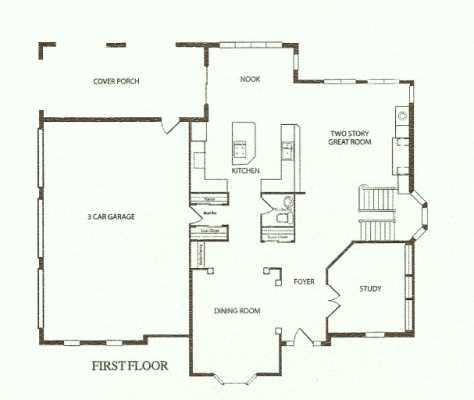 1st Floor Plan. 