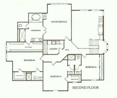 2nd Floor Plan. 