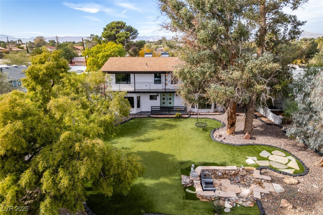 2875 Rosanna Street Las Vegas, NV 89117 - Photo 4 of 54 WELCOME HOME FRONTYARD AERIAL VIEW