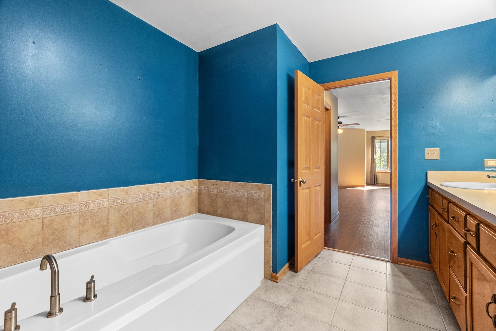 25593 O'Connel Lane Manhattan, IL 60442 - Photo 17 of 24 a bathroom with a bathtub and a sink