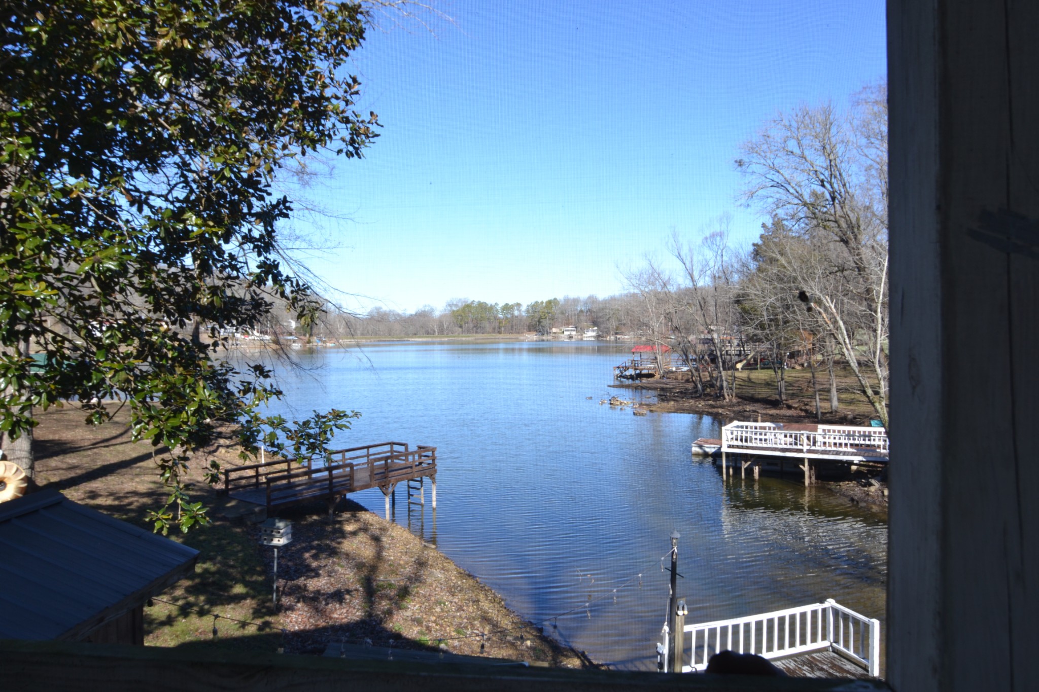 1283 Lake Logan Road Ardmore, TN 38449 - Photo 3 of 8 a view of a lake from a balcony