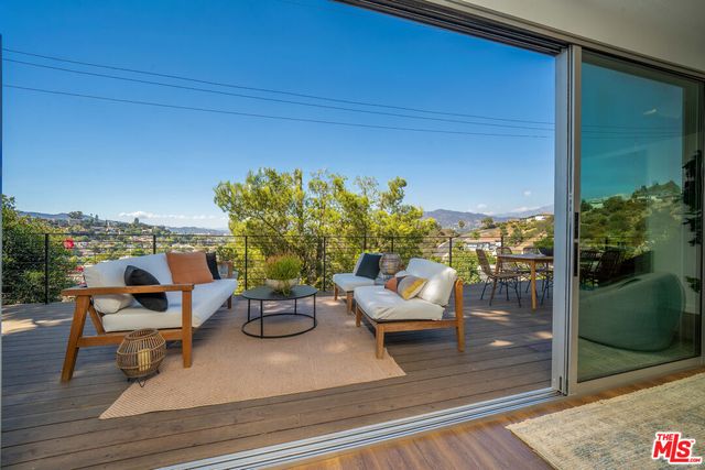 a view of a outdoor seating