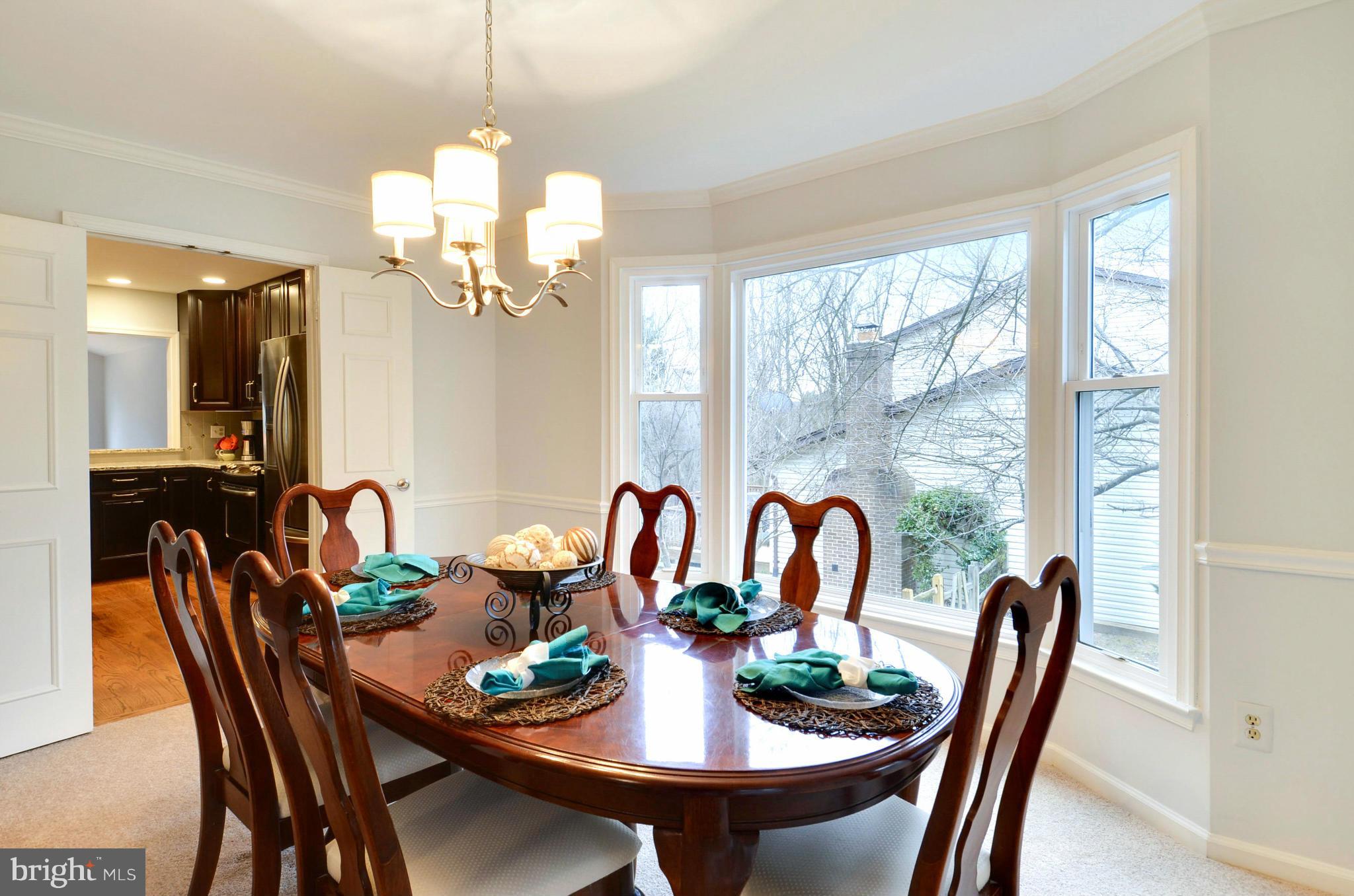 10848 Game Preserve Road Gaithersburg, MD 20879 - Photo 6 of 30 Dining Room with Bay Window