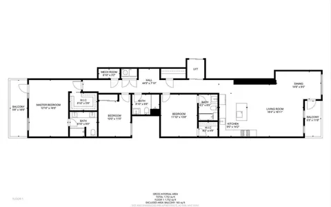 a picture of a floor plan
