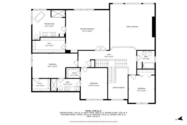 a picture of a floor plan