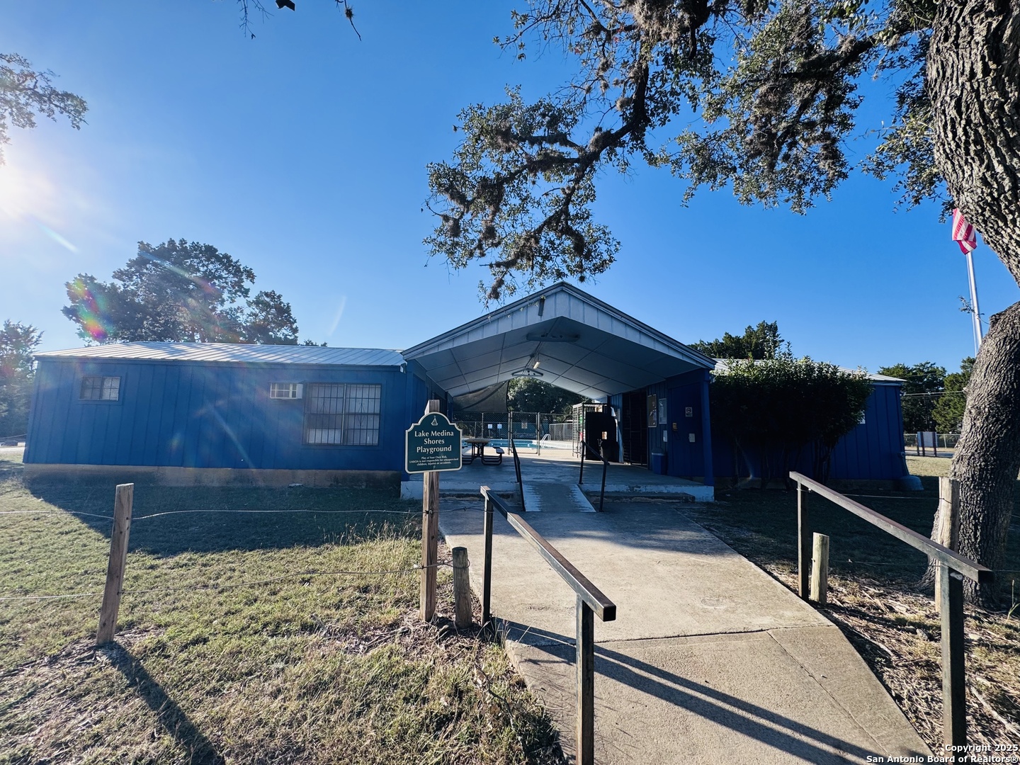205 Center Point Road Bandera, TX 78003 - Photo 11 of 25 a house view with a backyard space
