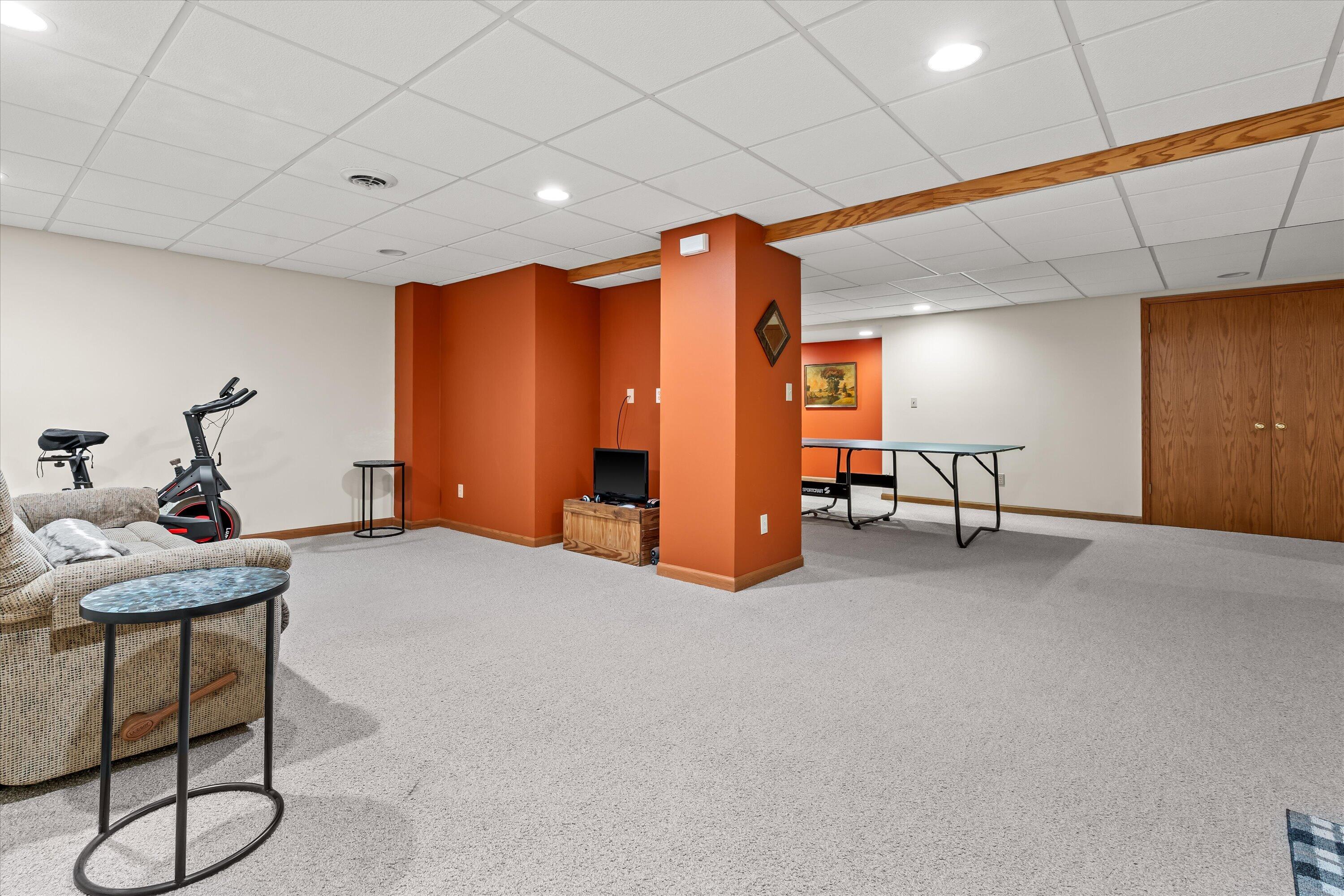 W168N5039 Stonefield Road Menomonee Falls, WI 53051 - Photo 27 of 34 Rec Room (Lower Level)