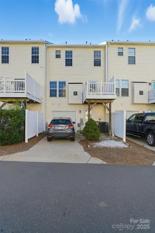 a view of a house with a balcony