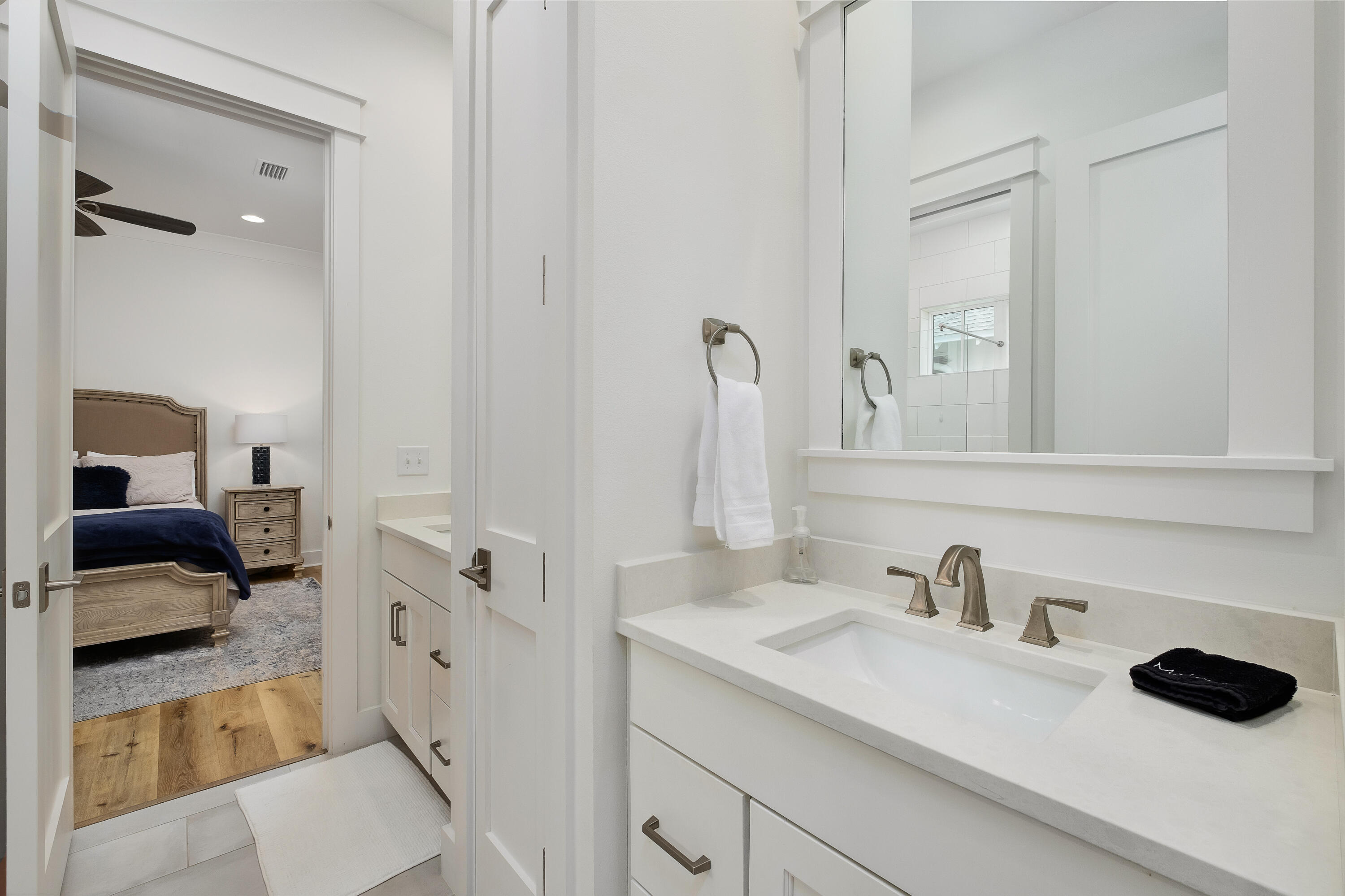 161 Sidecamp Rd Inlet Beach Inlet Beach, FL 32461 - Photo 28 of 66 a en suite bathroom with a sink and a mirror