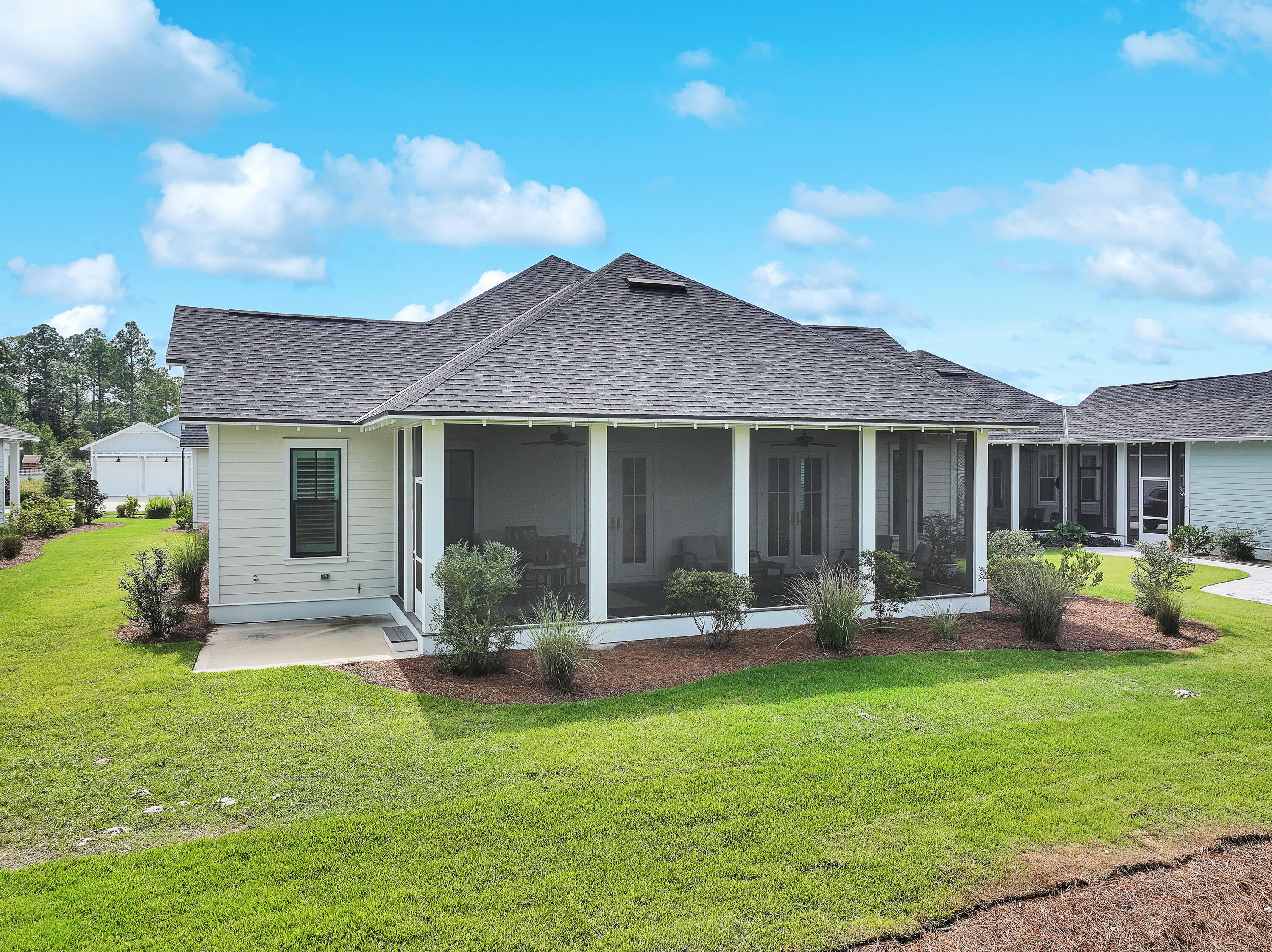 161 Sidecamp Rd Inlet Beach Inlet Beach, FL 32461 - Photo 59 of 66 a front view of house with yard and green space