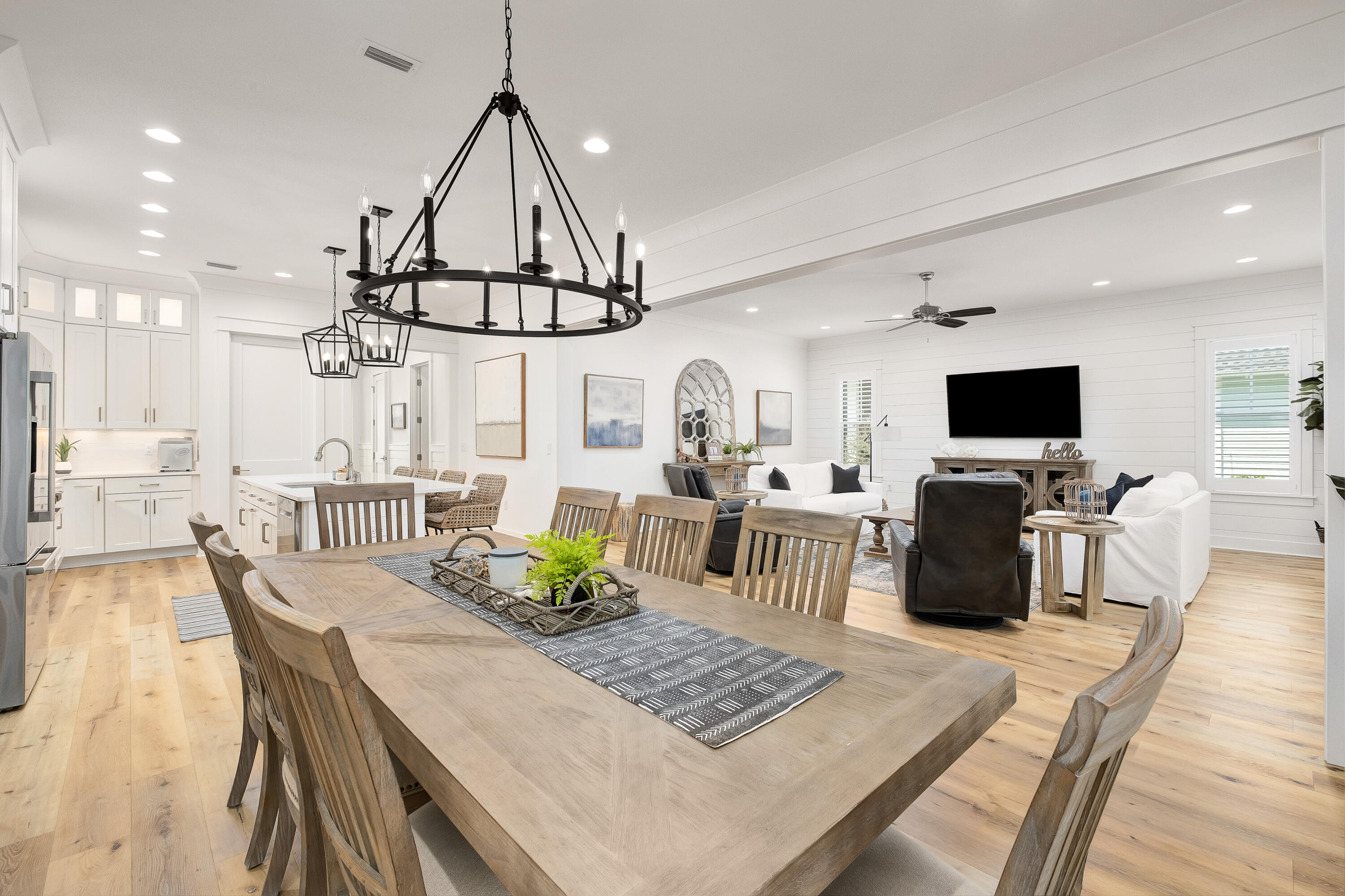 161 Sidecamp Rd Inlet Beach Inlet Beach, FL 32461 - Photo 7 of 66 a living room with furniture and a flat screen tv