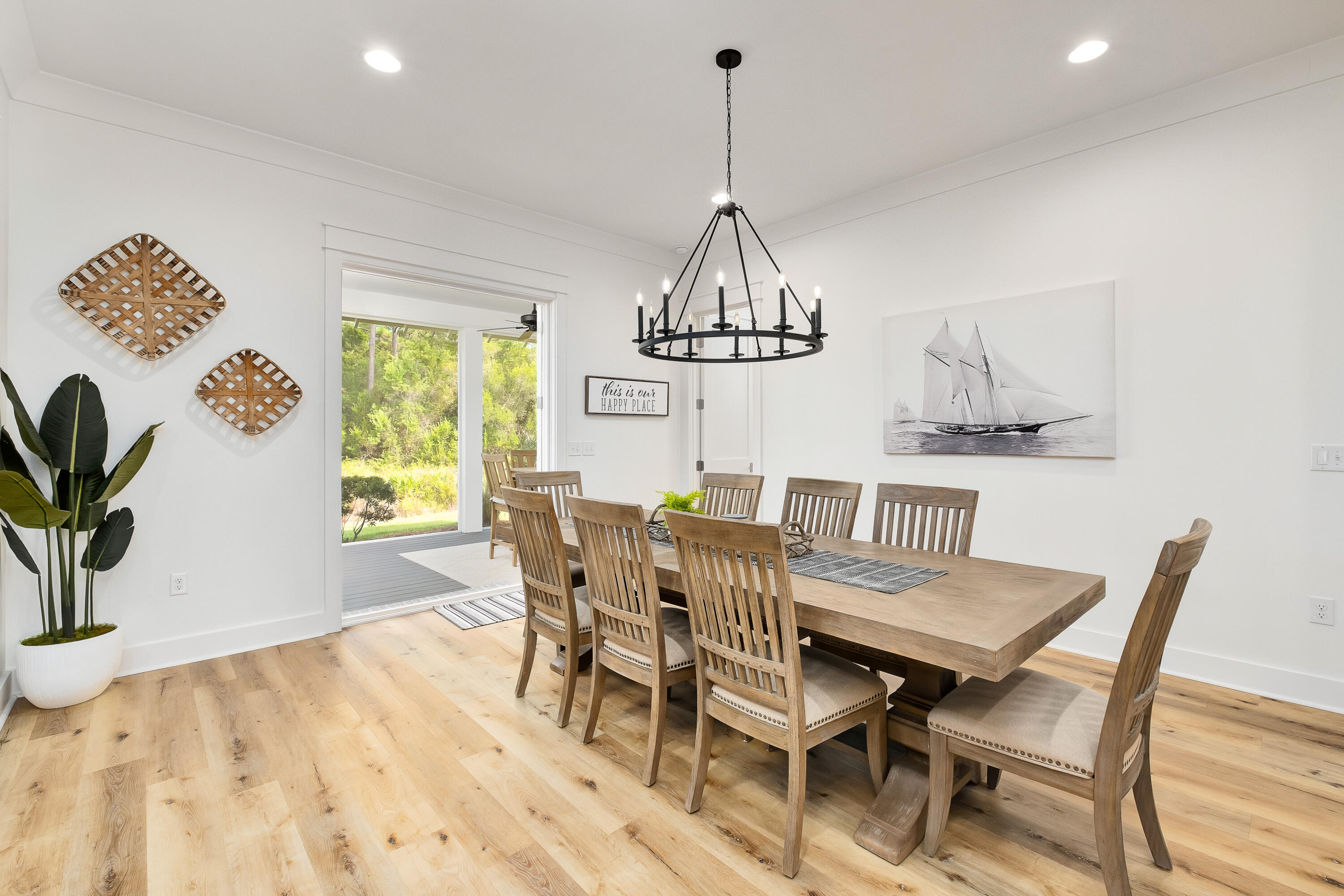 161 Sidecamp Rd Inlet Beach Inlet Beach, FL 32461 - Photo 9 of 66 a view of a dining room with furniture window and wooden floor