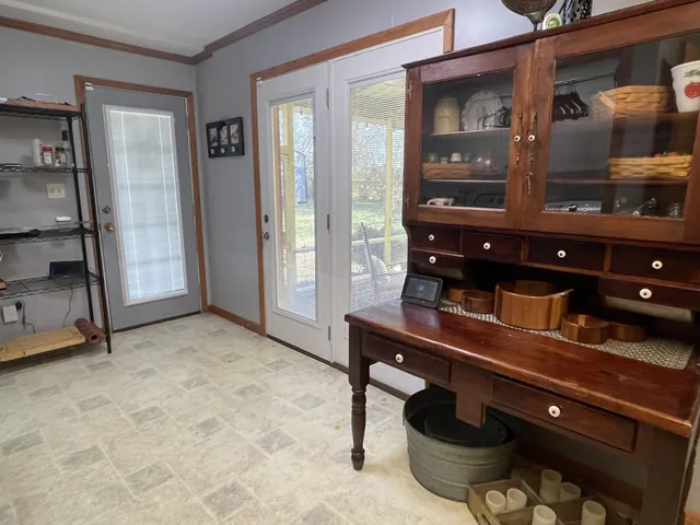 a view of a storage & utility room