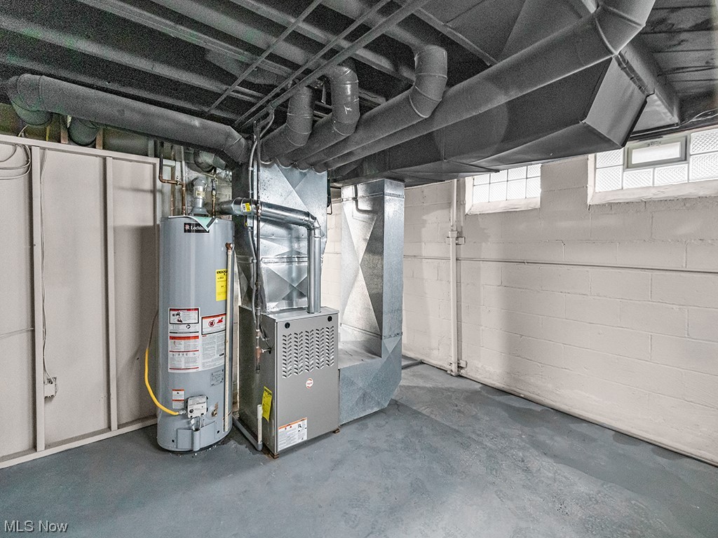 1661 Rush Road Wickliffe, OH 44092 - Photo 23 of 26 Basement featuring gas water heater