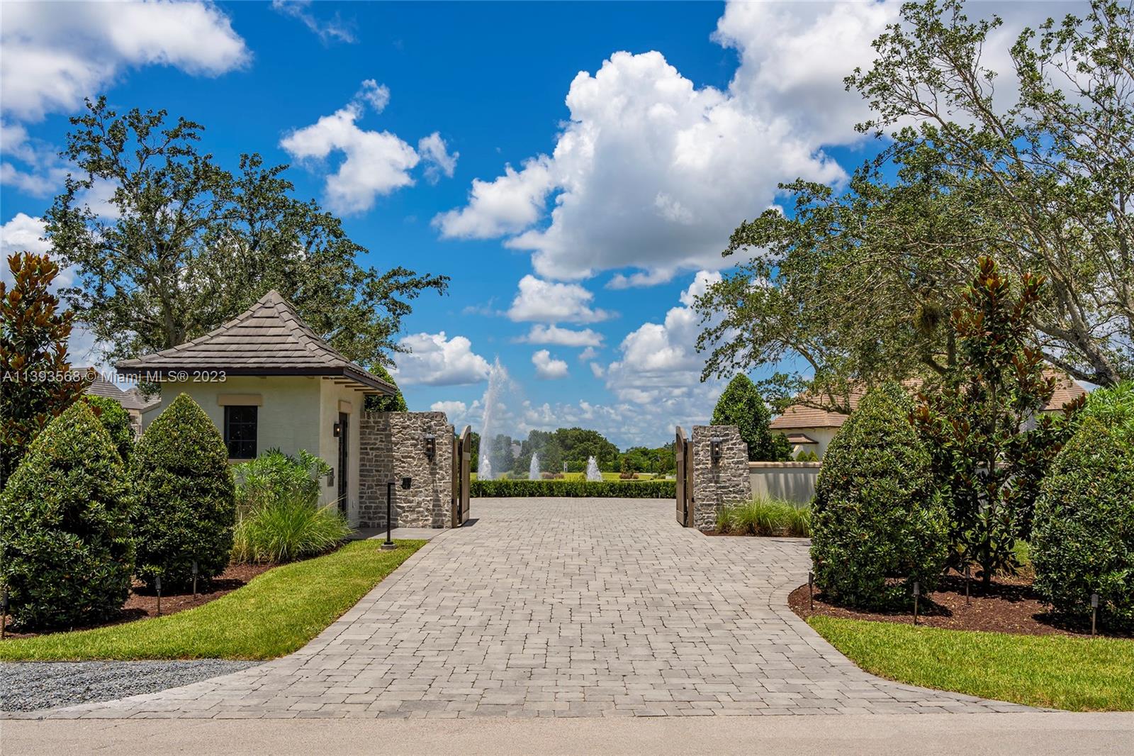 13000 Lewin Lane Southwest Ranches, FL 33330 - Photo 17 of 47 a view of a house with a yard and garden