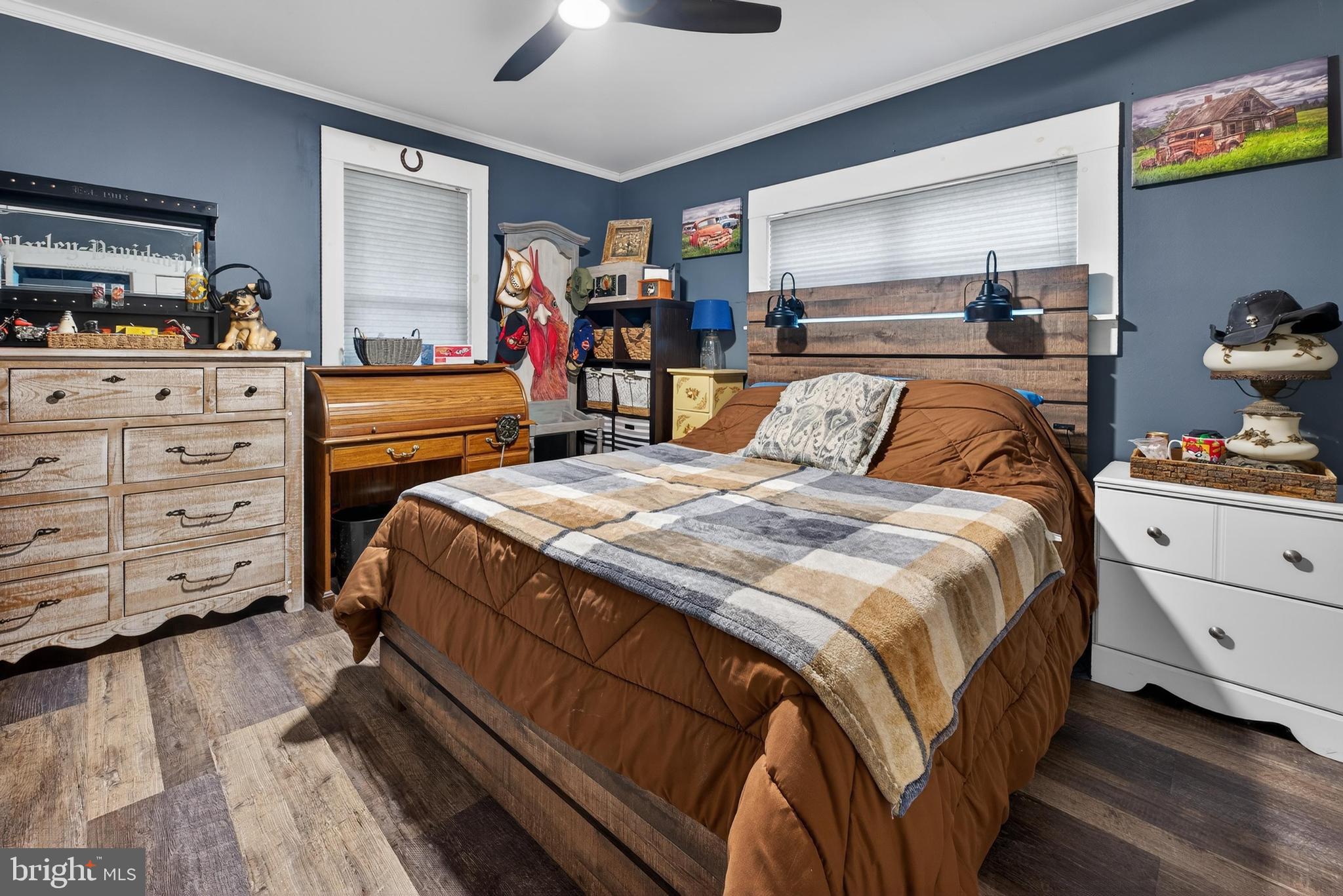 27 Arneys Mt Road Pemberton, NJ 08068 - Photo 16 of 30 Main Bedroom with Ceiling Fan and Lighting Pckg!