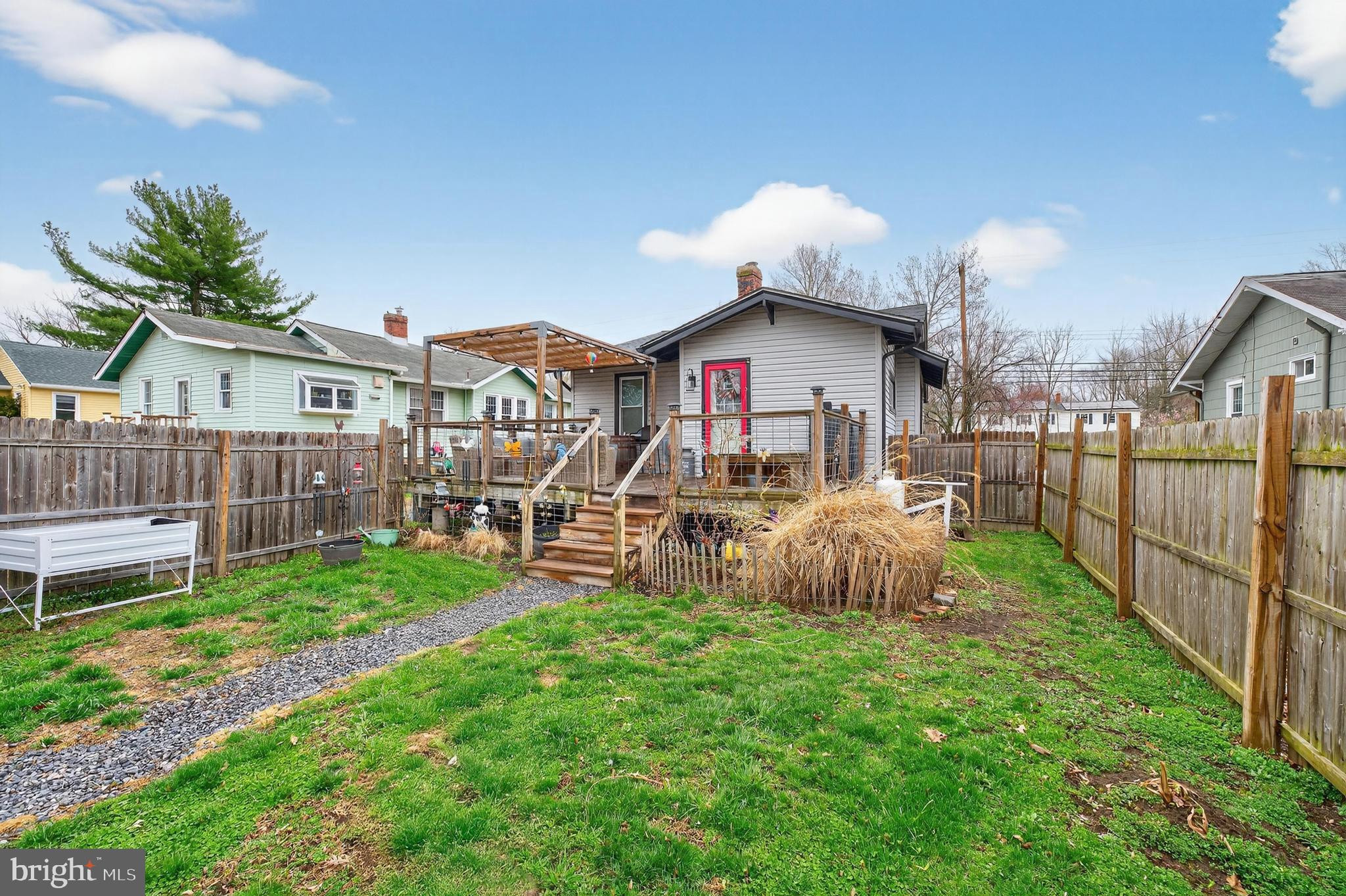 27 Arneys Mt Road Pemberton, NJ 08068 - Photo 28 of 30 Private Fenced Yard with Access to Basement