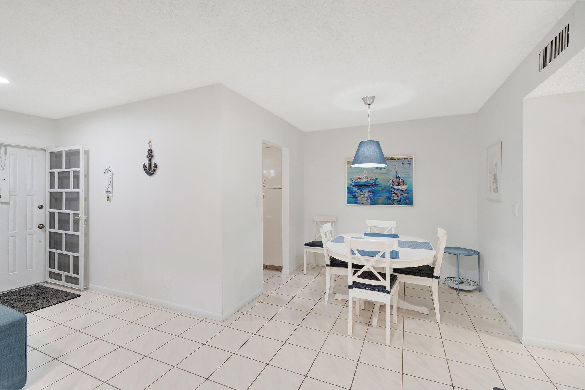 1375 High Point Way Southwest, Unit D Delray Beach, FL 33445 - Photo 8 of 54 Dining area view (1)