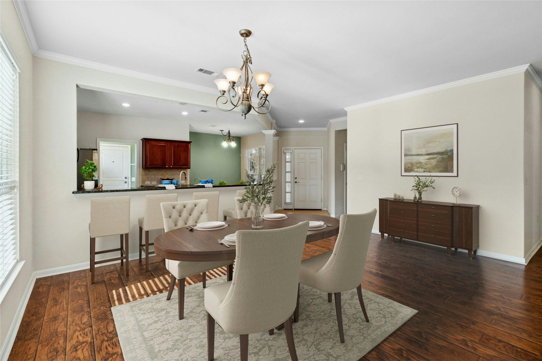 103 Rainwater Cove Georgetown, TX 78633 - Photo 6 of 40 Dining Area: Virtually Staged