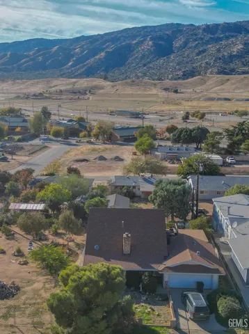 a view of a town with an ocean