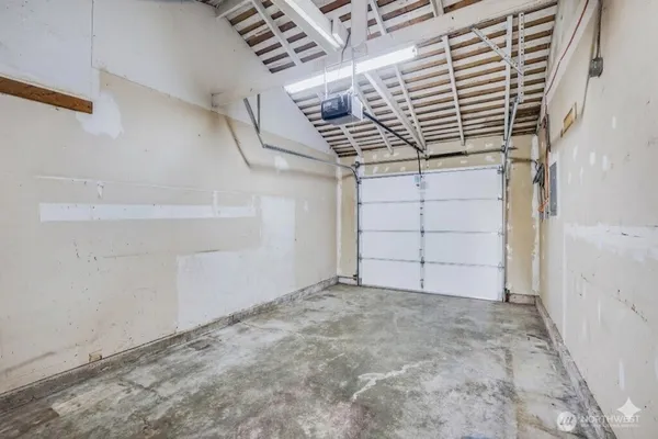 a view of garage