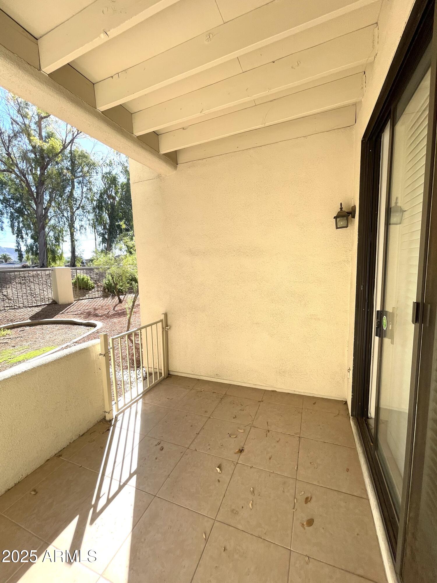 750 East Northern Avenue, Unit 1047 Phoenix, AZ 85020 - Photo 18 of 19 a view of a balcony with a sink