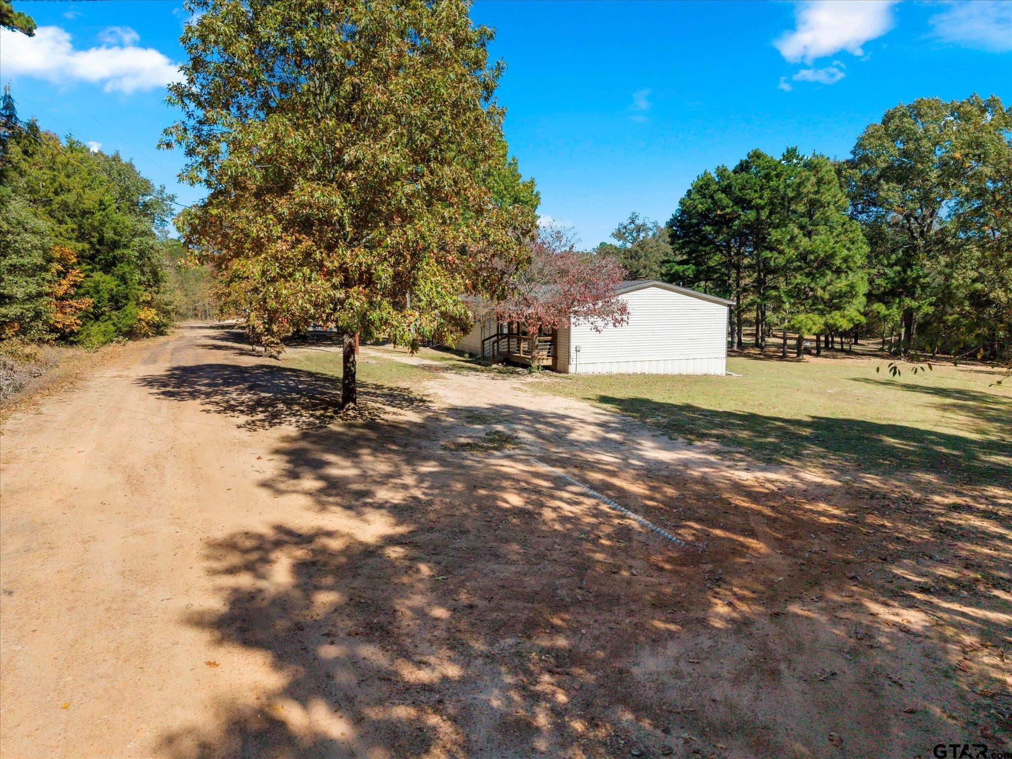 170 Private Road Leesburg, TX 75451 - Photo 14 of 46 a view of a yard with plants and trees