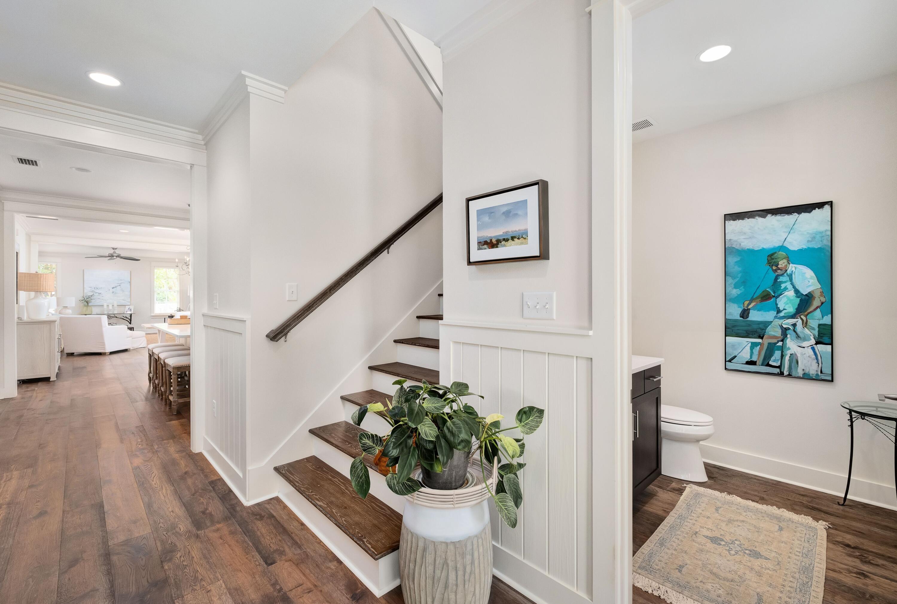 41 Carson Court Miramar Beach, FL 32550 - Photo 20 of 67 a view of entryway with wooden floor and a potted plant