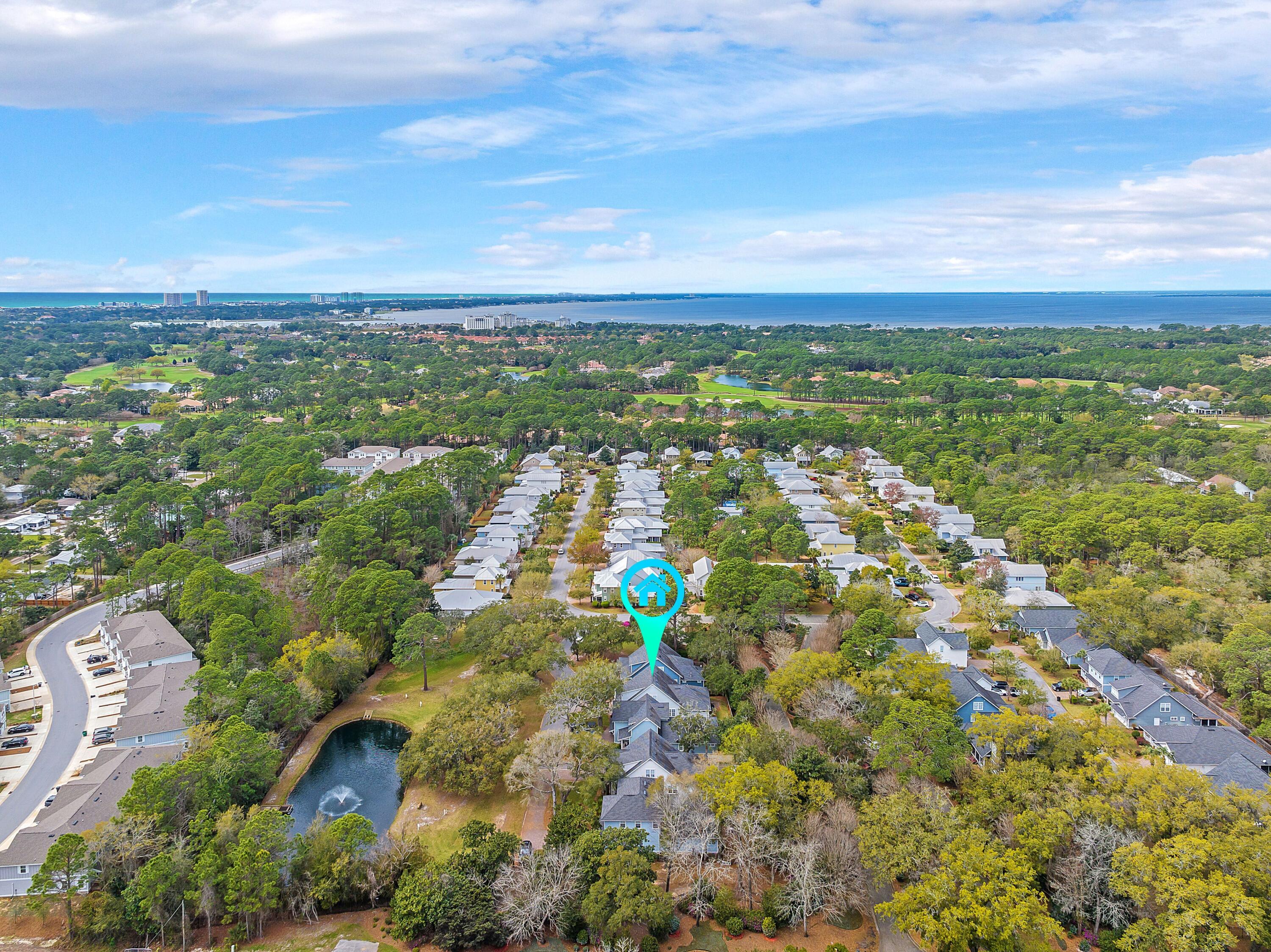 41 Carson Court Miramar Beach, FL 32550 - Photo 55 of 67 an aerial view of residential building with outdoor space