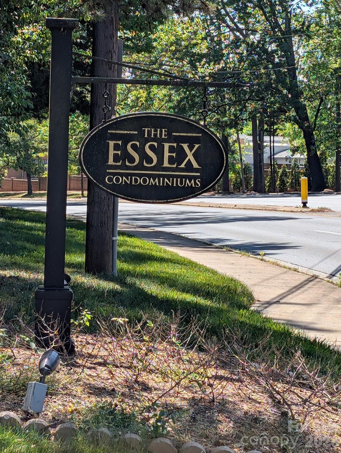5012 Sardis Road, Unit D Charlotte, NC 28270 - Photo 12 of 12 a view of street with sign board