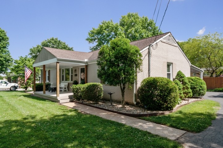 503 Perkins Drive Franklin, TN 37064 - Photo 36 of 40 a view of a house with a yard and potted plants