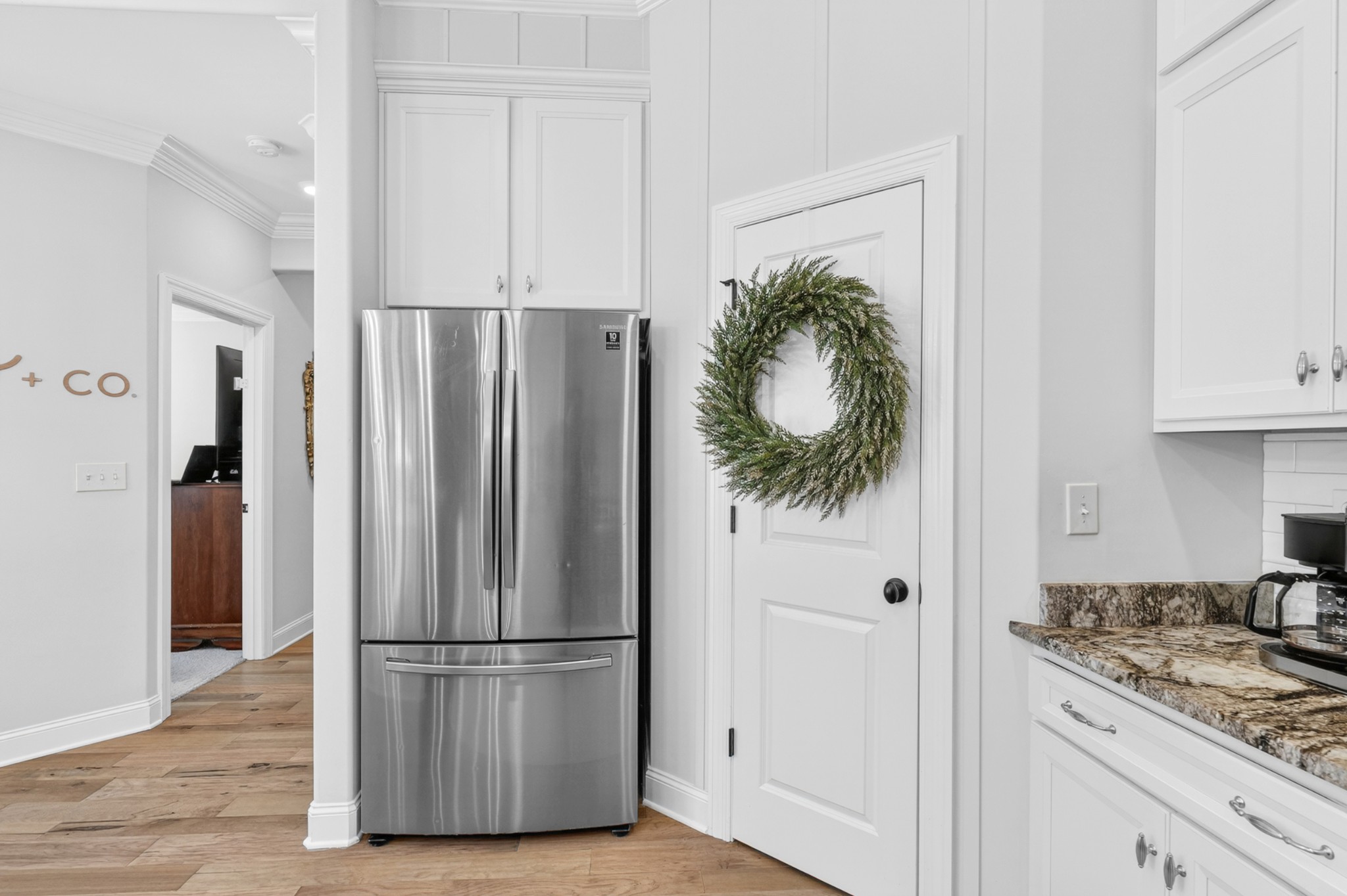 41 Knotting Hill Road Fayetteville, TN 37334 - Photo 21 of 65 a kitchen with stainless steel appliances granite countertop a refrigerator and a stove top oven