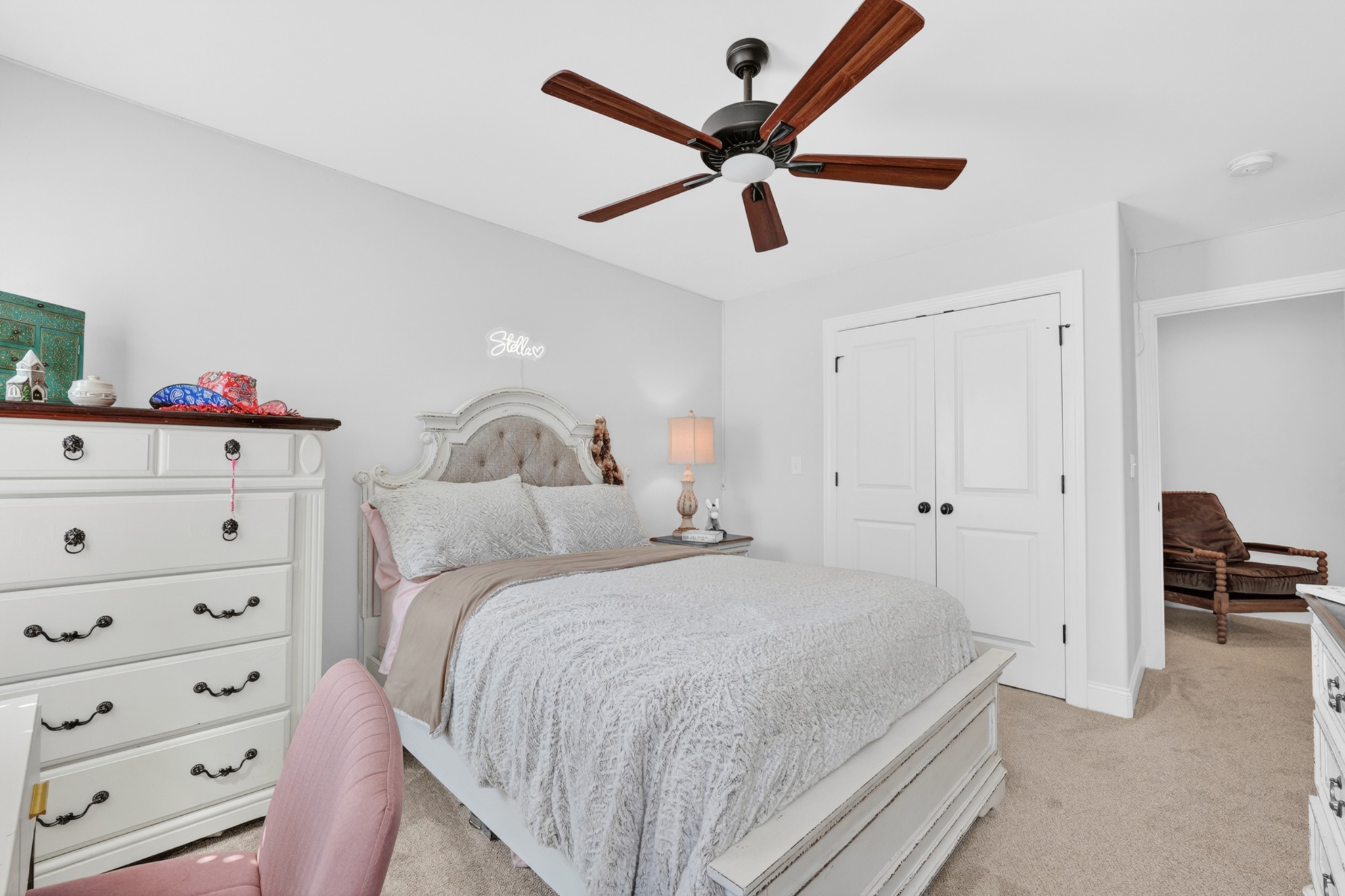 41 Knotting Hill Road Fayetteville, TN 37334 - Photo 49 of 65 a bedroom with a bed and a dresser