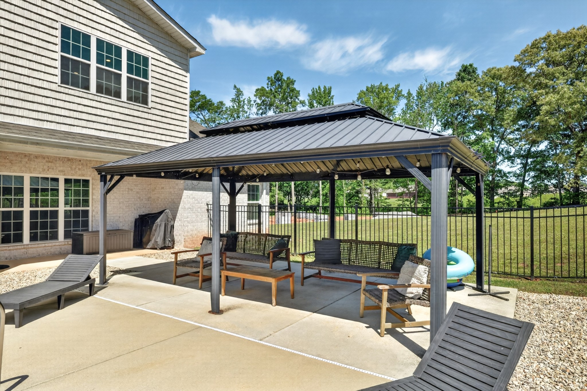 41 Knotting Hill Road Fayetteville, TN 37334 - Photo 56 of 65 a view of a patio with swimming pool table and chairs