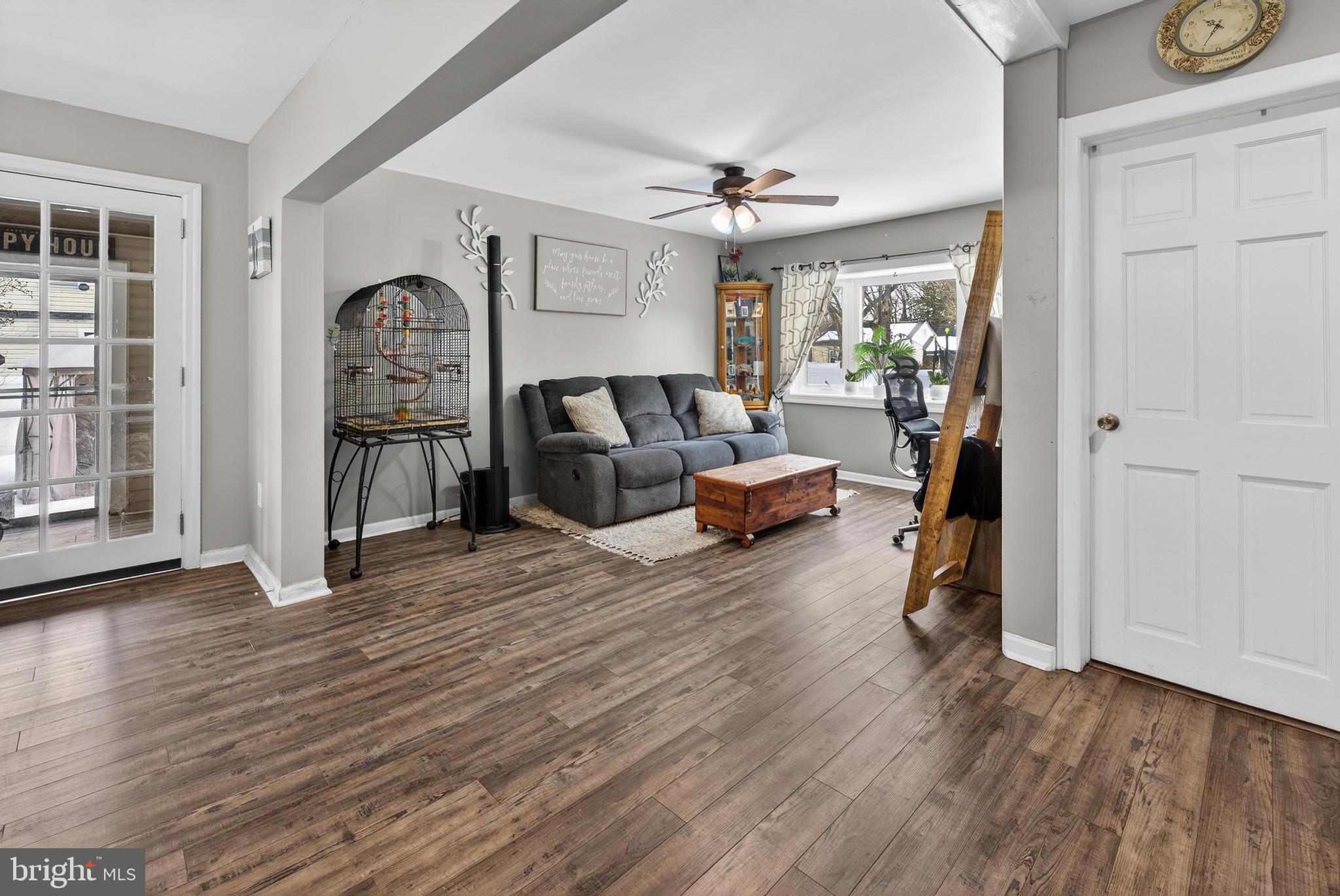 115 South Walnut Avenue Maple Shade, NJ 08052 - Photo 7 of 31 a living room with furniture and a wooden floor