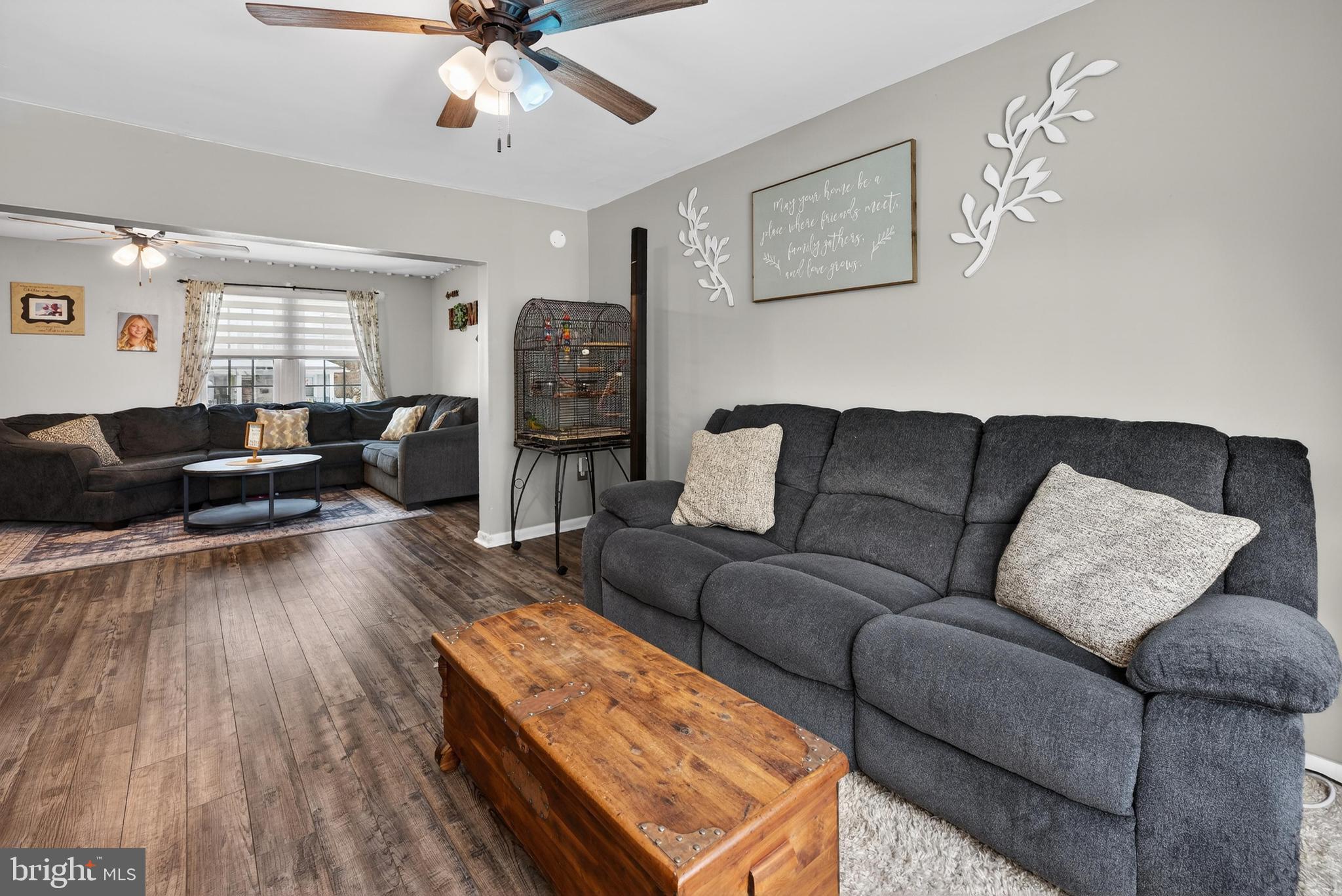115 South Walnut Avenue Maple Shade, NJ 08052 - Photo 10 of 30 a living room with furniture and wooden floor
