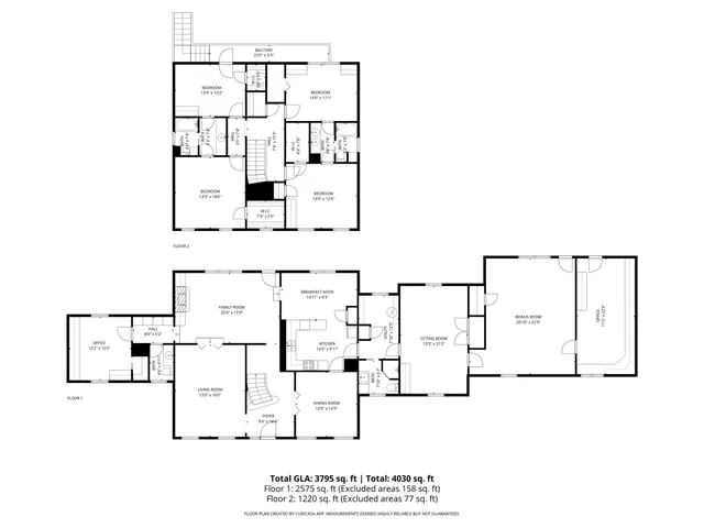 a picture of a floor plan