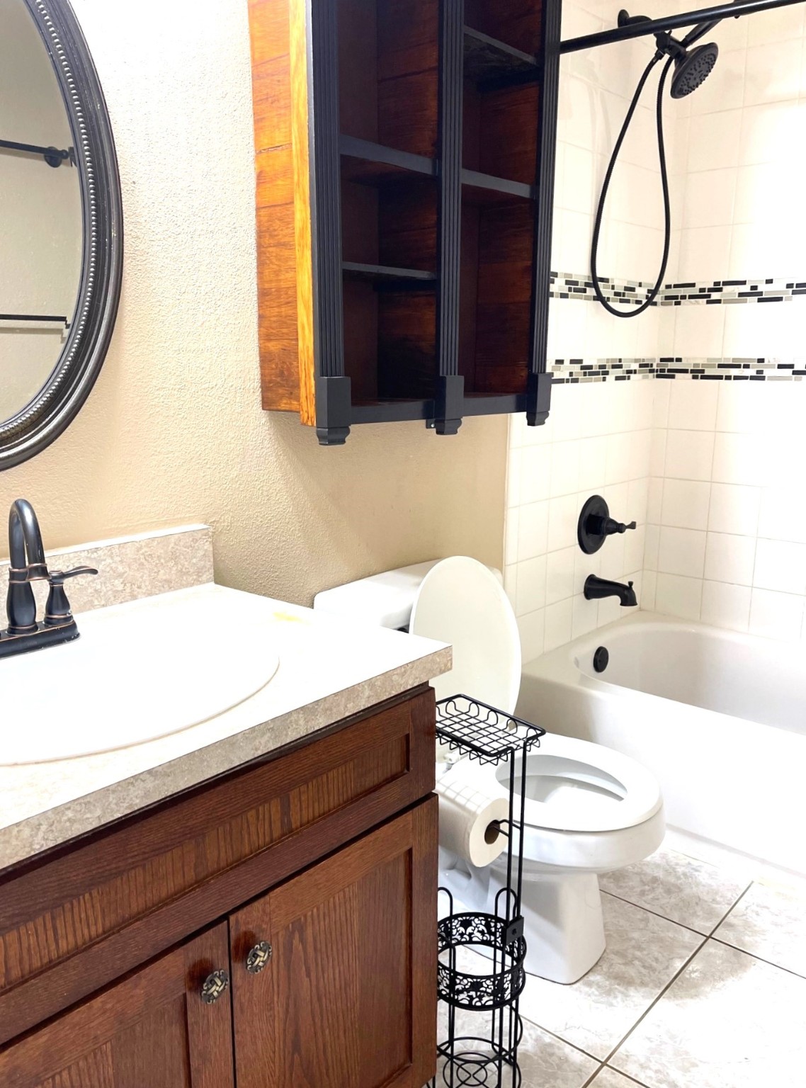 1134 Somercotes Lane Channelview, TX 77530 - Photo 10 of 13 a bathroom with a sink a toilet and a mirror